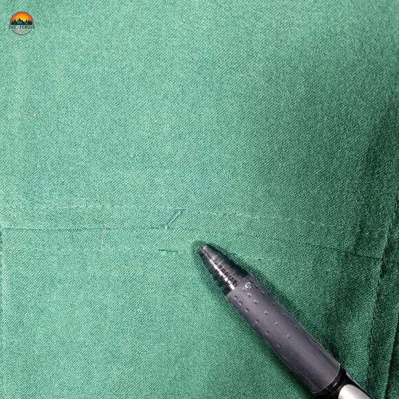 JM Collection Jacket Green Long Sleeve Pockets Button Front Women's Size 16 - Picture 9 of 10